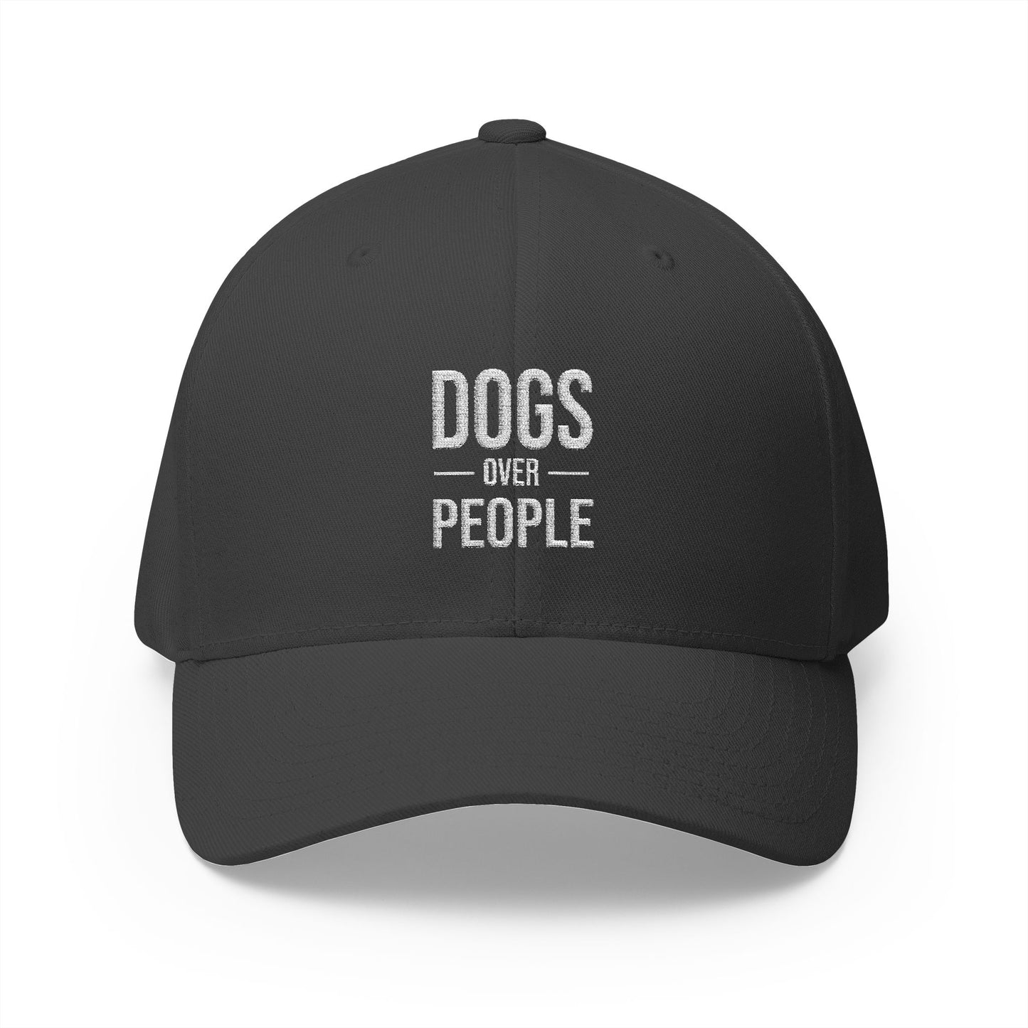 Dogs Over People Embroidered Cap — Funny Pet Lover Hat