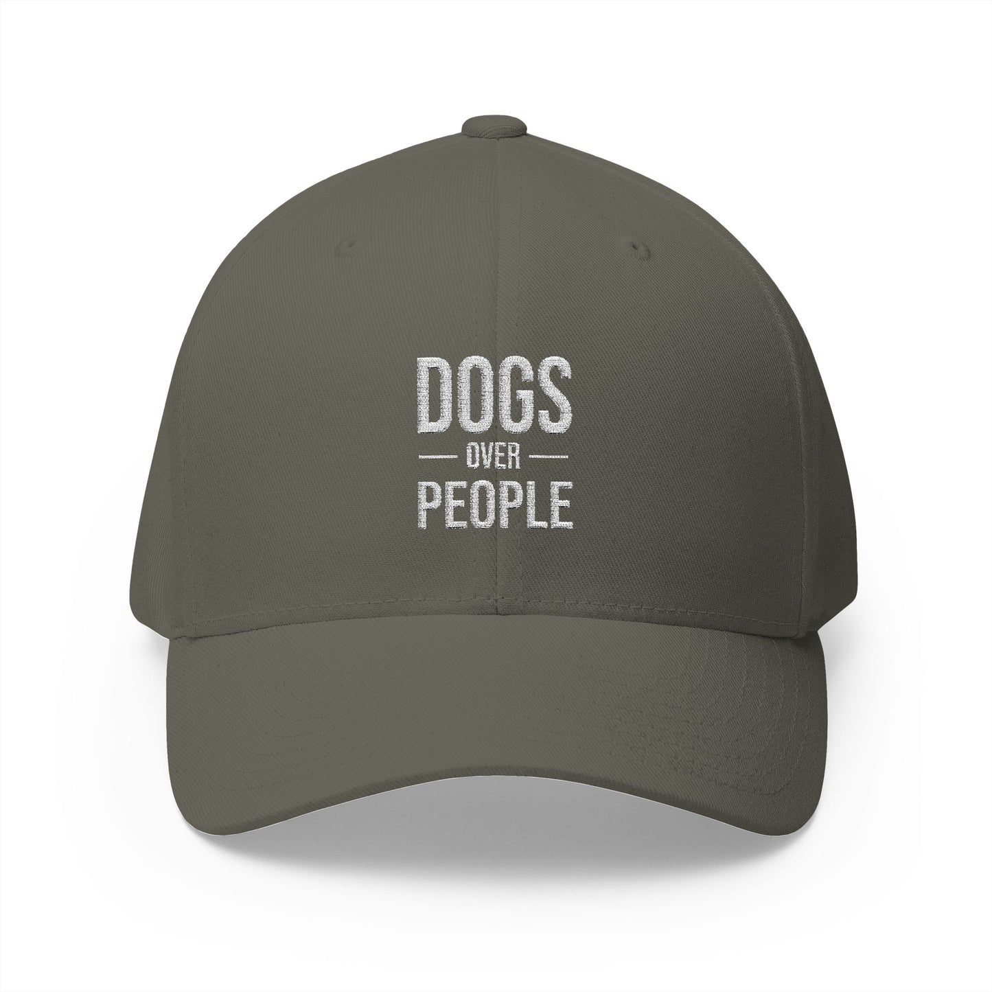 Dogs Over People Embroidered Cap — Funny Pet Lover Hat