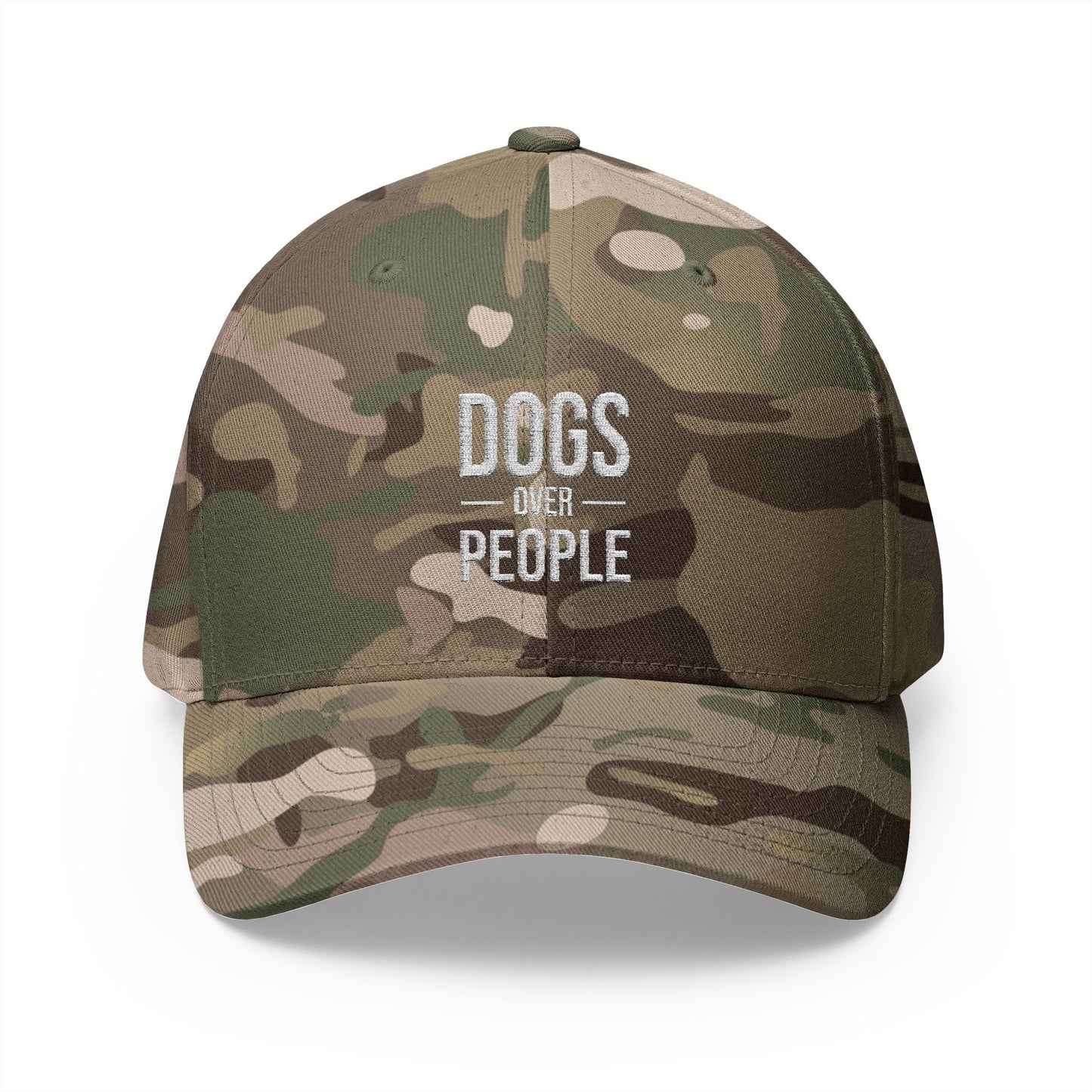 Dogs Over People Embroidered Cap — Funny Pet Lover Hat