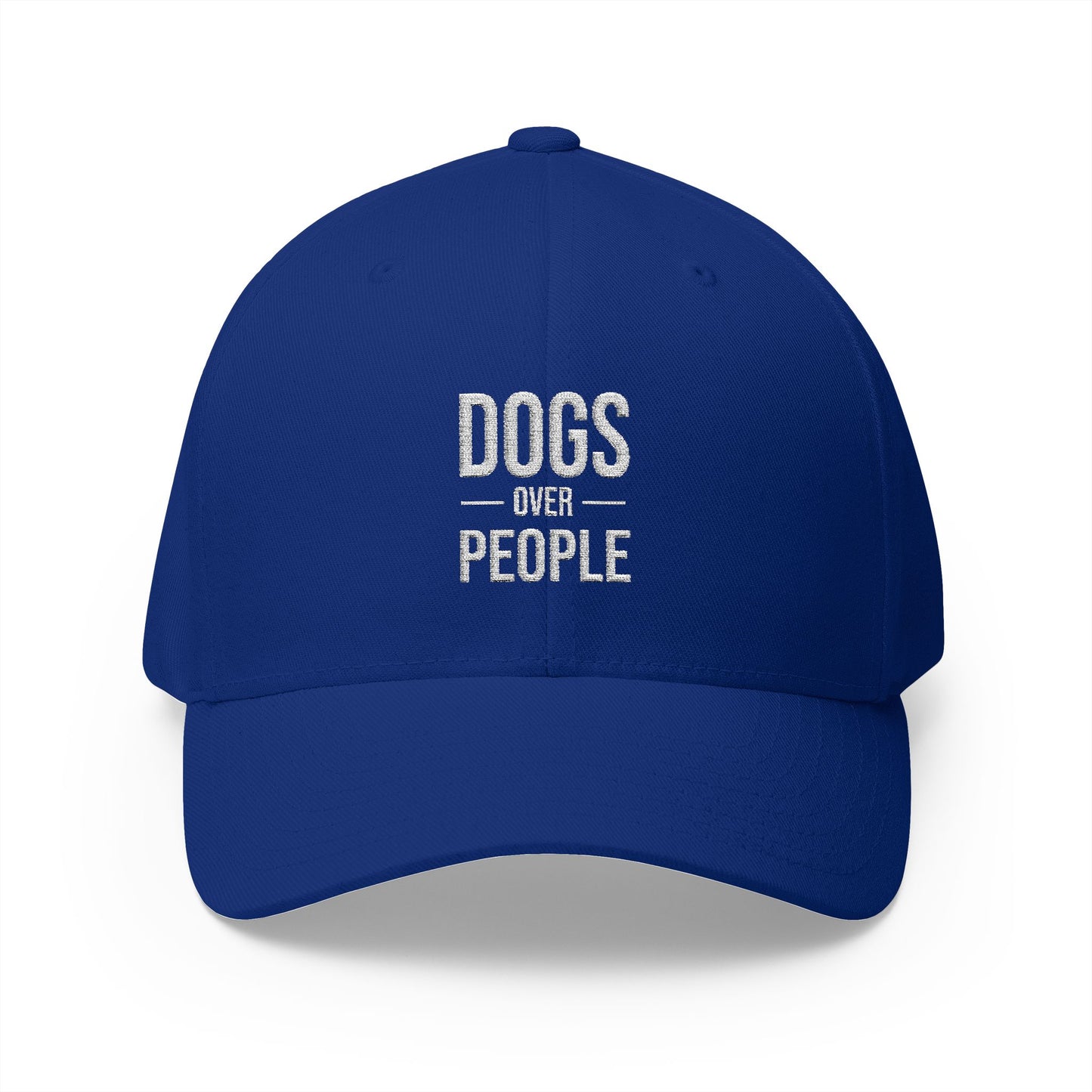 Dogs Over People Embroidered Cap — Funny Pet Lover Hat