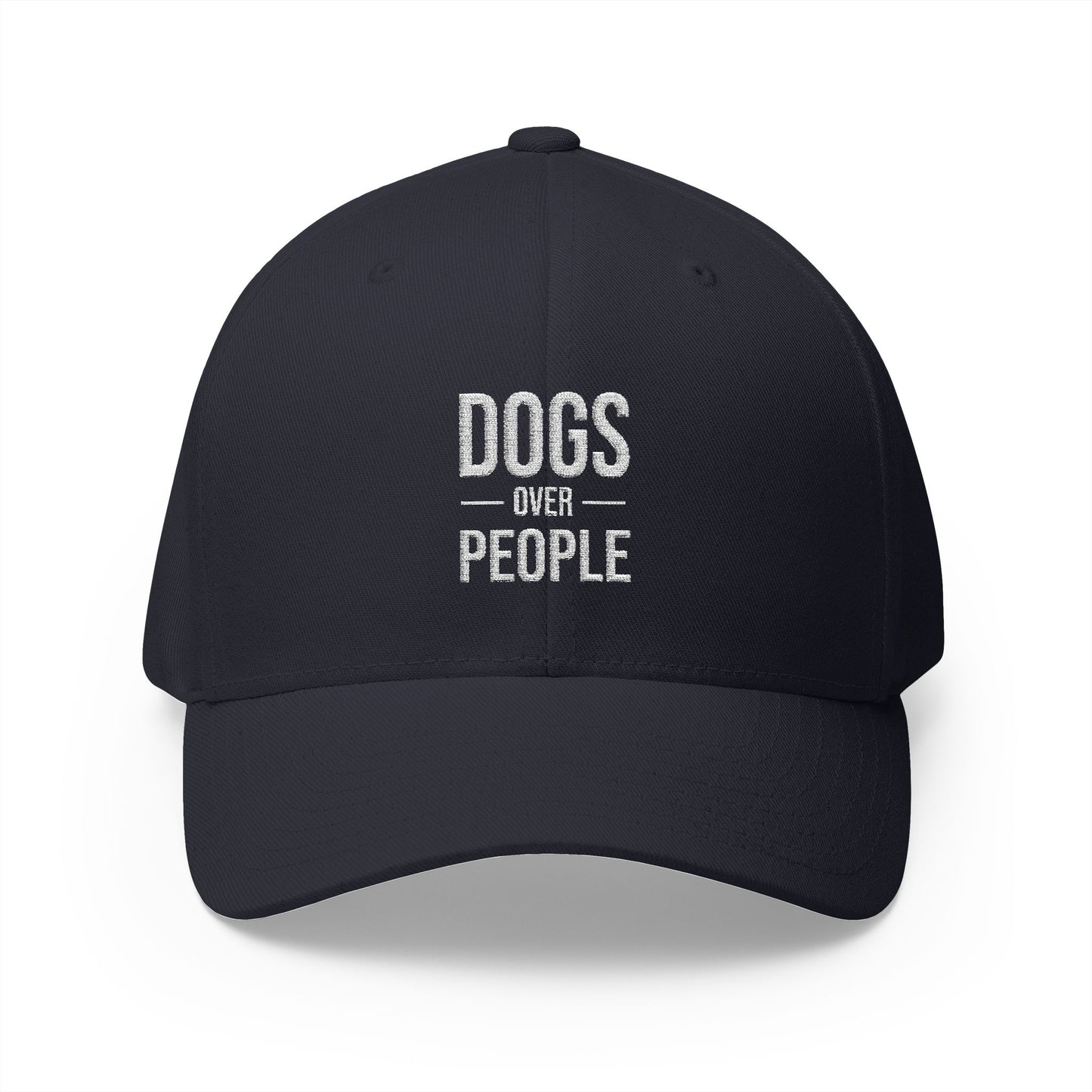 Dogs Over People Embroidered Cap — Funny Pet Lover Hat
