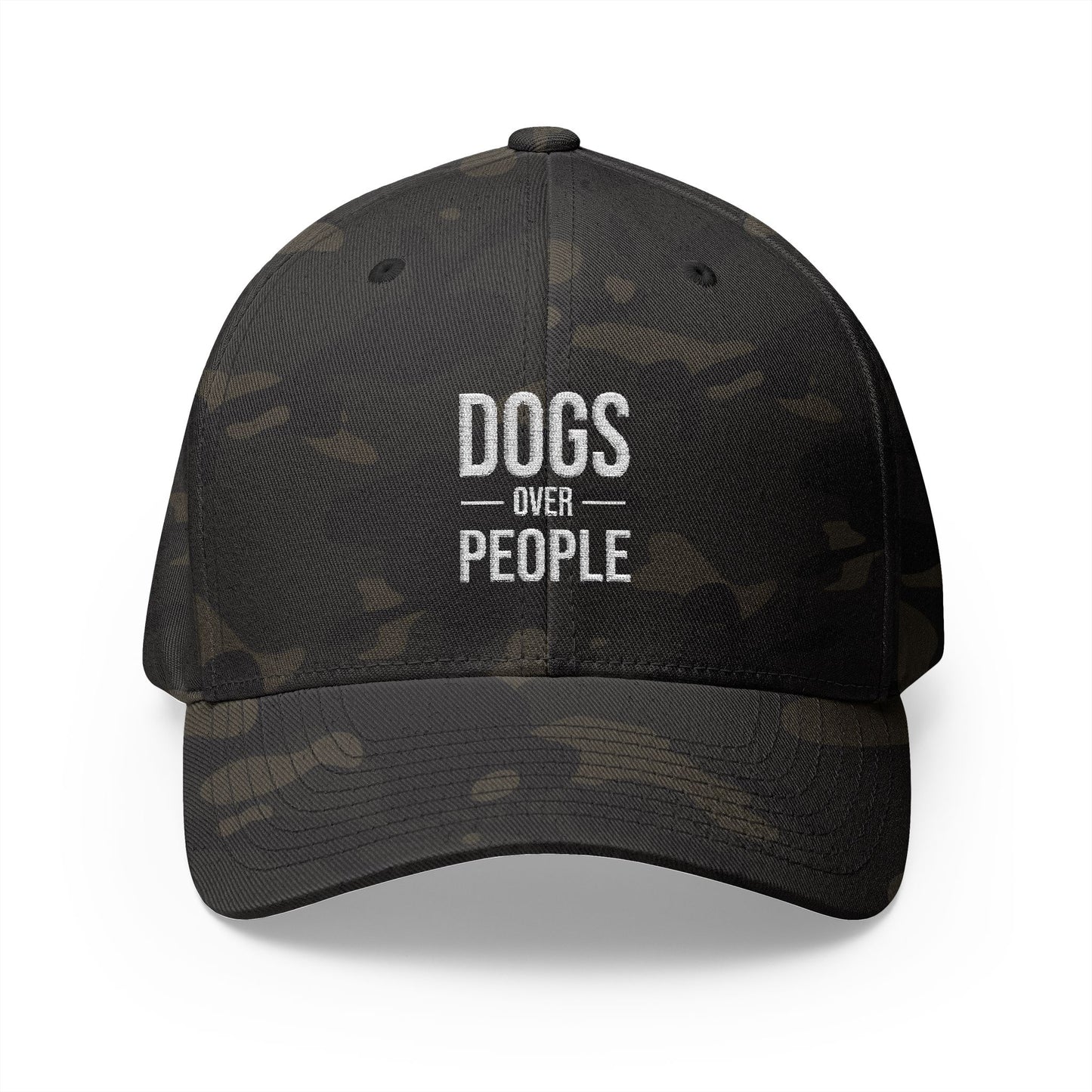 Dogs Over People Embroidered Cap — Funny Pet Lover Hat